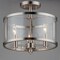 Maxim Lighting Sentinel 3-Light Semi Flush 25250CLSN - alternate 4